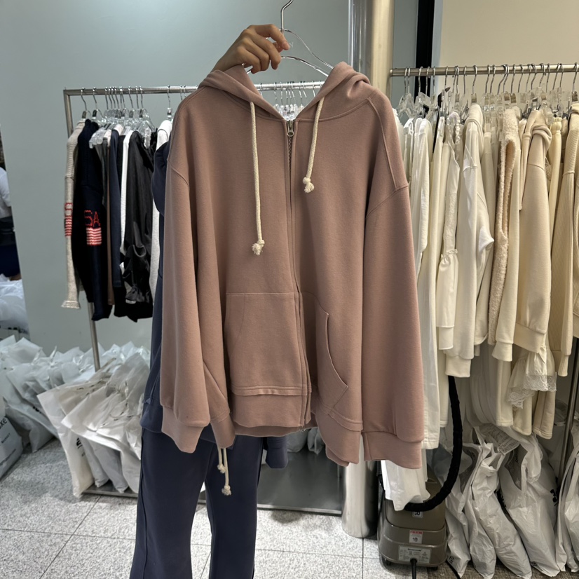 VIRKIN東大門實拍女裝新品真品人氣熱賣衛衣不加絨連帽衫VIRKIN衛衣圖色3