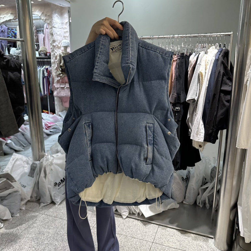 VIRKIN東大門直郵女裝新品人氣真品推薦熱賣時尚休閑馬甲棉VIRKIN馬甲圖色2