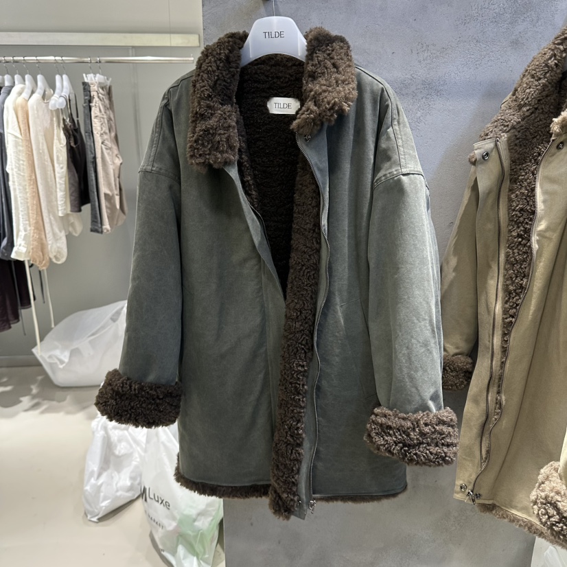 PORTS MOSS/TILDE韓國直郵女士新品真品休閑熱賣短款大衣PORTS MOSS/TILDE短款大衣圖色2