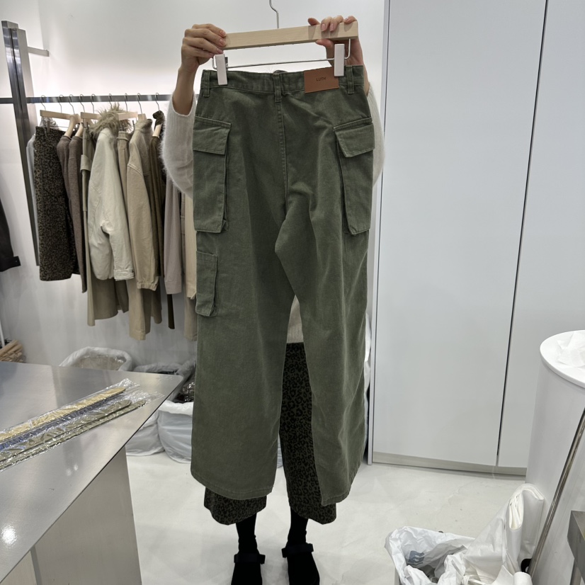 LUTH東大門代購女士新品熱賣休閑時尚人氣休閑褲不含腰帶LUTH休閑褲