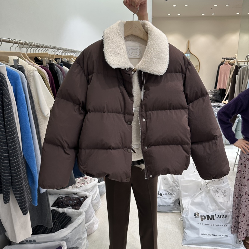 GRACIA東大門實拍女士新品真品人氣時尚短款羽絨服羽絨服GRACIA短款羽絨服圖色1