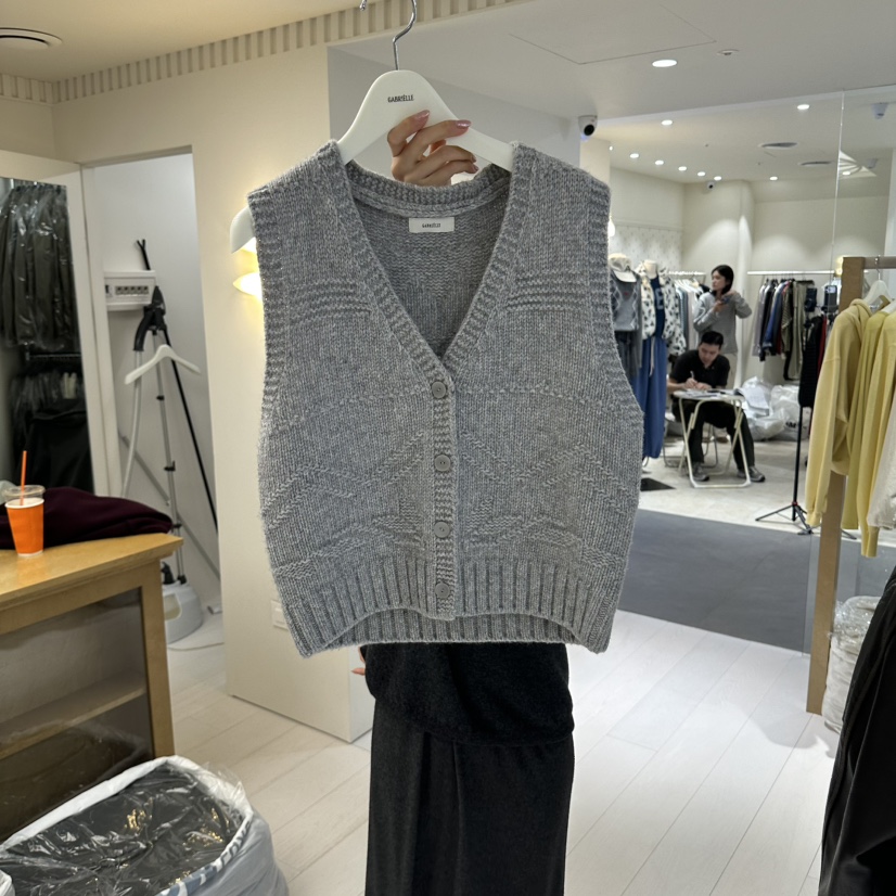 GABRIELLE韓國直郵女士新品時尚推薦休閑人氣真品熱賣馬甲GABRIELLE馬甲圖色2