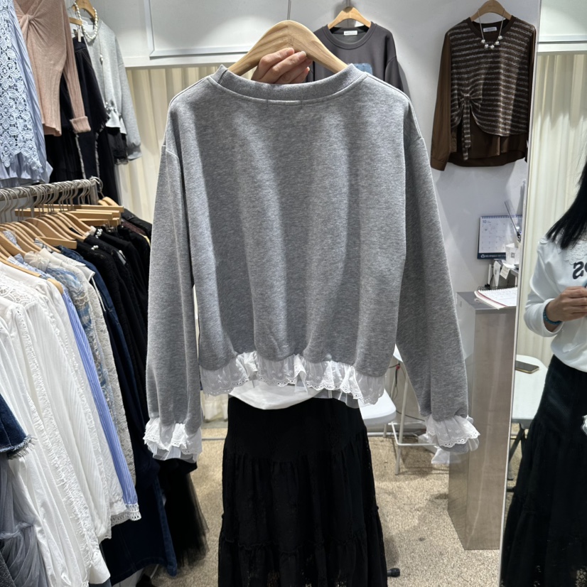 BELITA韓國直郵女士新款熱賣推薦時尚休閑真品人氣衛衣BELITA衛衣
