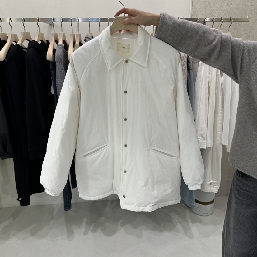 ONESTASTE東大門實拍女裝新款熱賣推薦短款羽絨服羽絨服翻領ONESTASTE短款羽絨服圖色1
