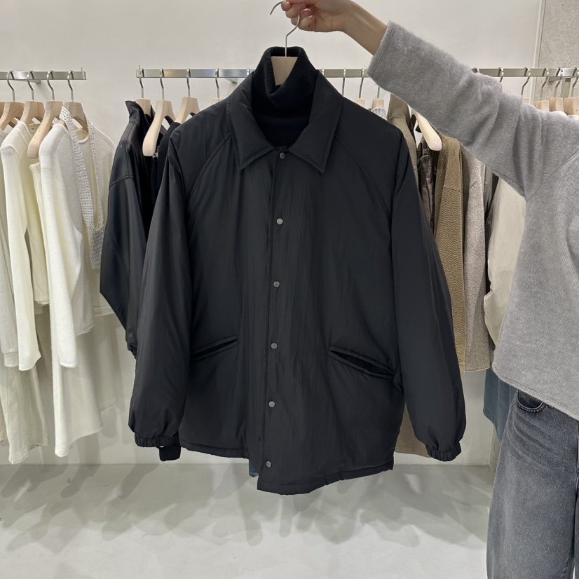 ONESTASTE東大門實拍女裝新款熱賣推薦短款羽絨服羽絨服翻領ONESTASTE短款羽絨服圖色5