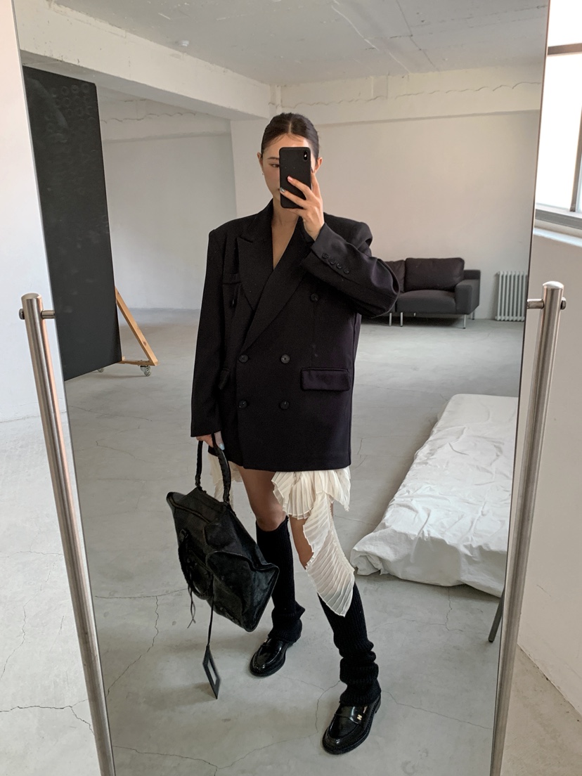VERANDA東大門直郵女裝新款推薦熱賣人氣真品西裝西服雪紡VERANDA西裝/西服