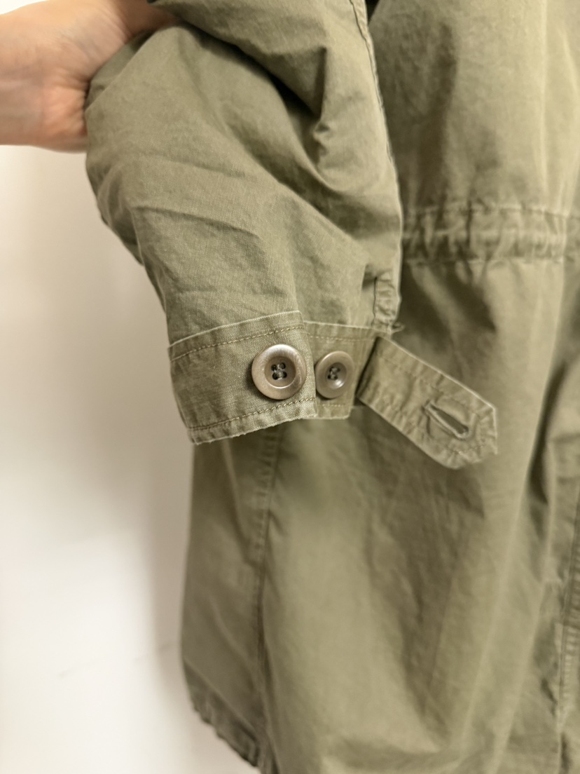 LONDON FLAT東大門直郵女裝新款時尚休閑中長款大衣可拆卸LONDON FLAT中長款大衣