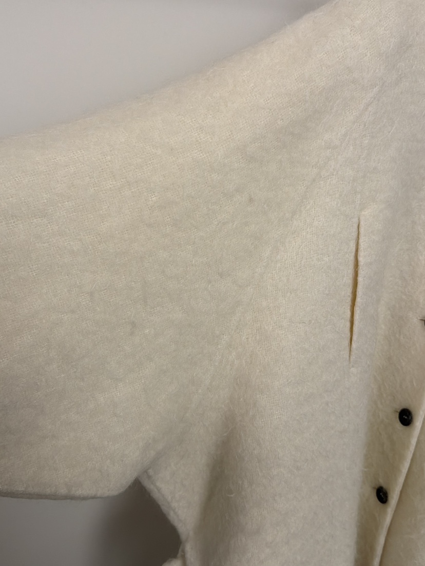 LONDON FLAT韓國代購女士新品真品休閑時尚中長款大衣手工LONDON FLAT中長款大衣