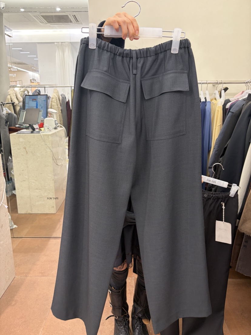 FOR TAPE東大門實拍女裝新品休閑推薦真品熱賣休閑褲口袋FOR TAPE休閑褲