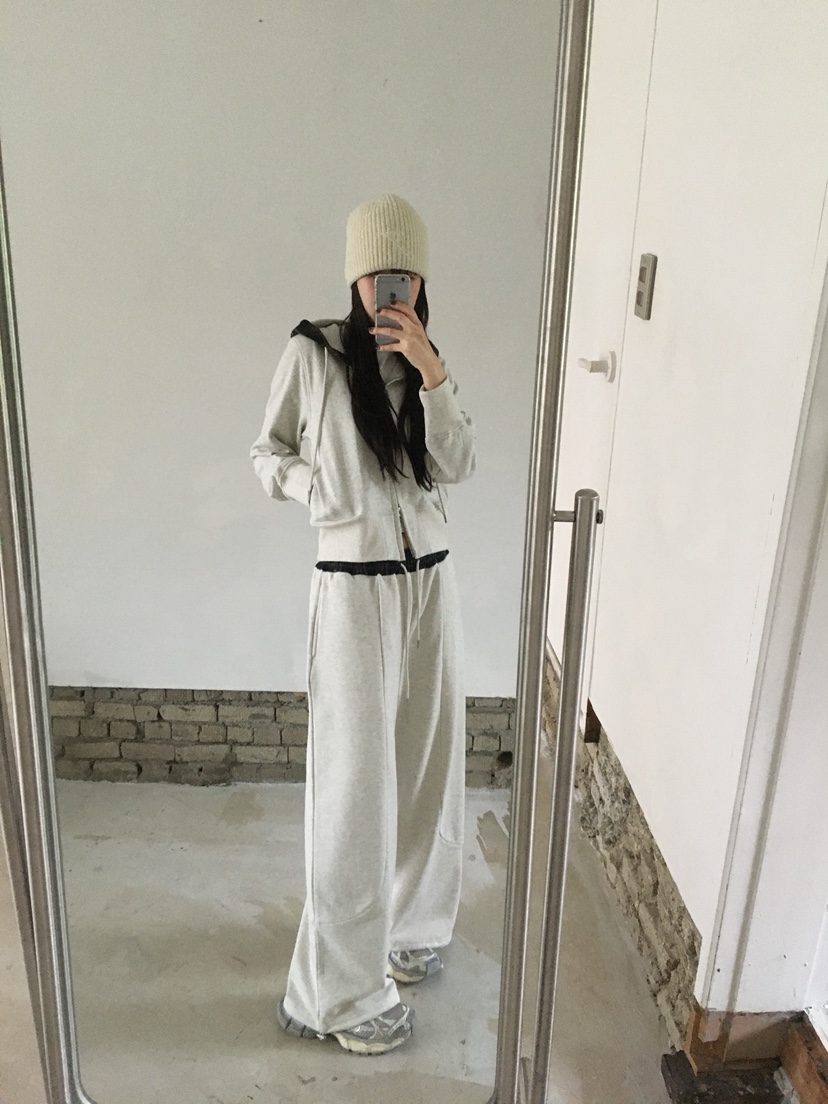 LEGACY韓國代購女裝新品時尚推薦休閑熱賣休閑褲格子運動LEGACY休閑褲