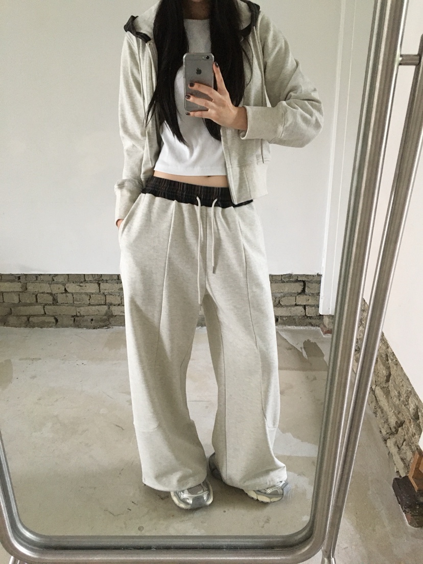 LEGACY韓國代購女裝新品時尚推薦休閑熱賣休閑褲格子運動LEGACY休閑褲