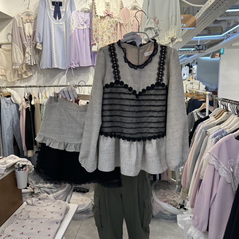 PAPA東大門實拍女士新款真品休閑時尚推薦熱賣人氣短裙Papaine/HALMADE短裙