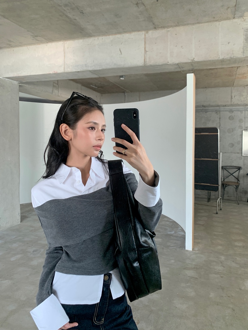 VERANDA東大門代購女裝新品真品人氣熱賣時尚休閑襯衫蕾絲衫VERANDA襯衫/蕾絲衫