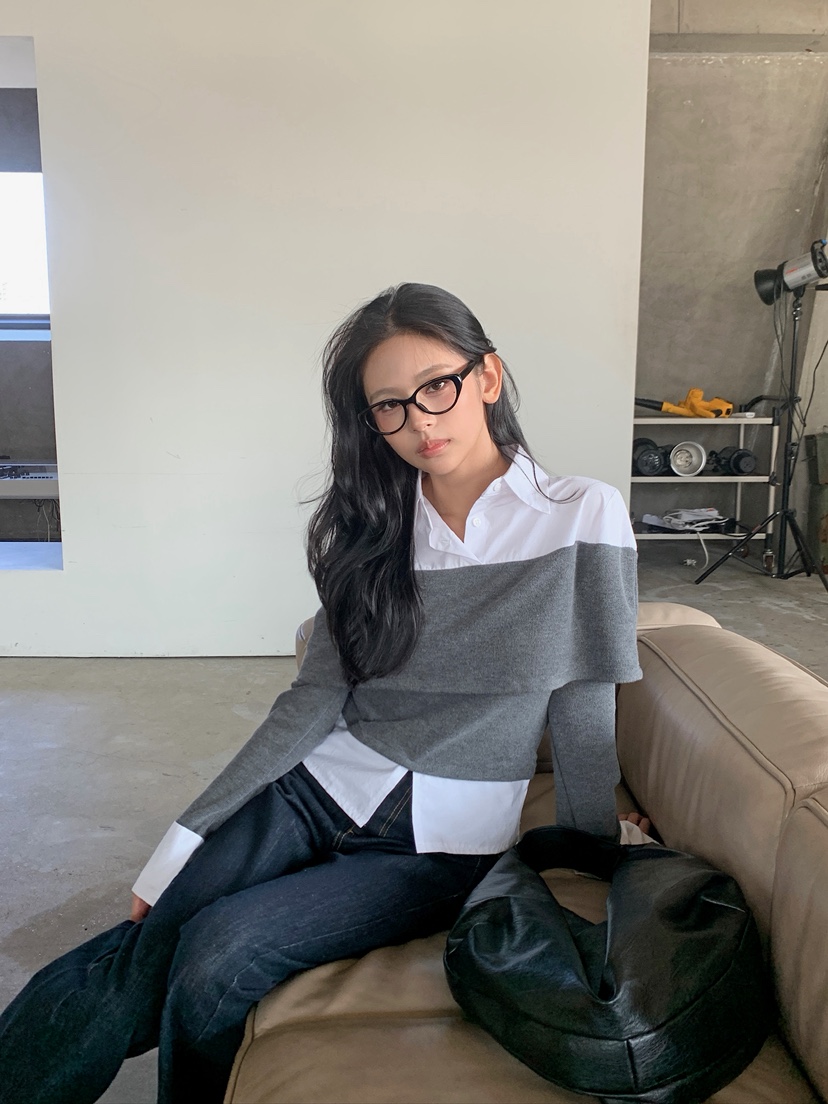 VERANDA東大門代購女裝新品真品人氣熱賣時尚休閑襯衫蕾絲衫VERANDA襯衫/蕾絲衫