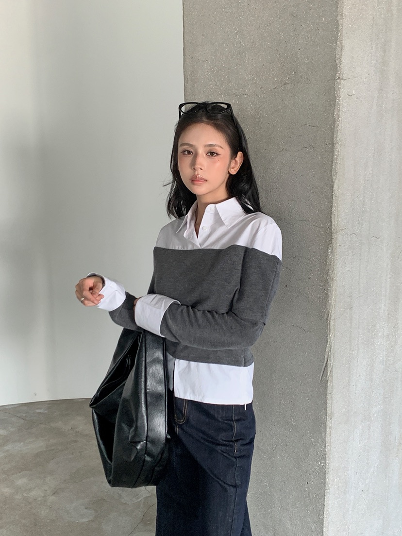 VERANDA東大門代購女裝新品真品人氣熱賣時尚休閑襯衫蕾絲衫VERANDA襯衫/蕾絲衫