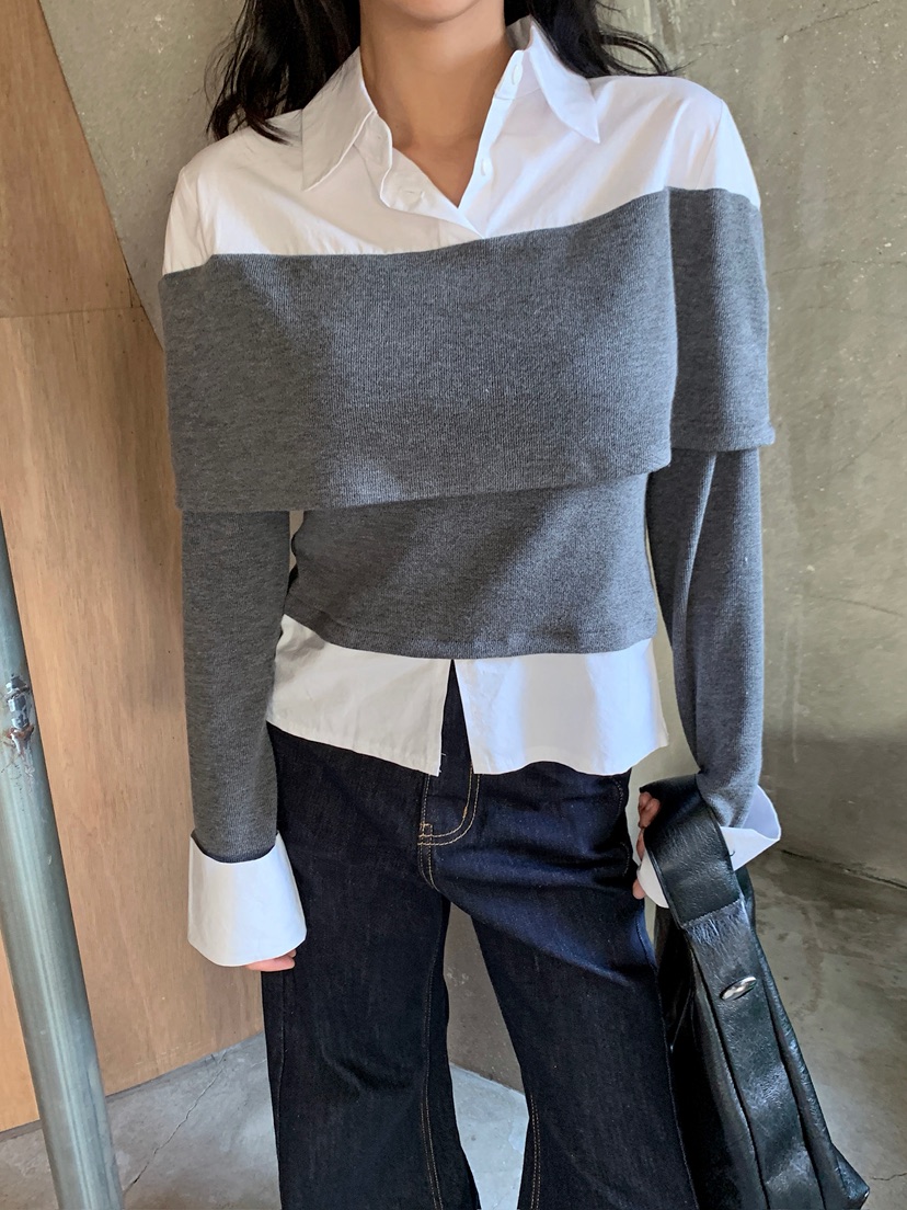 VERANDA東大門代購女裝新品真品人氣熱賣時尚休閑襯衫蕾絲衫VERANDA襯衫/蕾絲衫