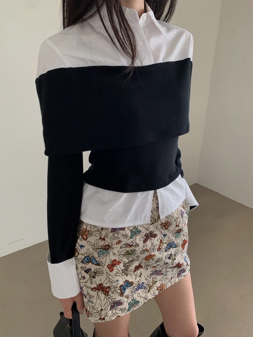 VERANDA東大門代購女裝新品真品人氣熱賣時尚休閑襯衫蕾絲衫VERANDA襯衫/蕾絲衫