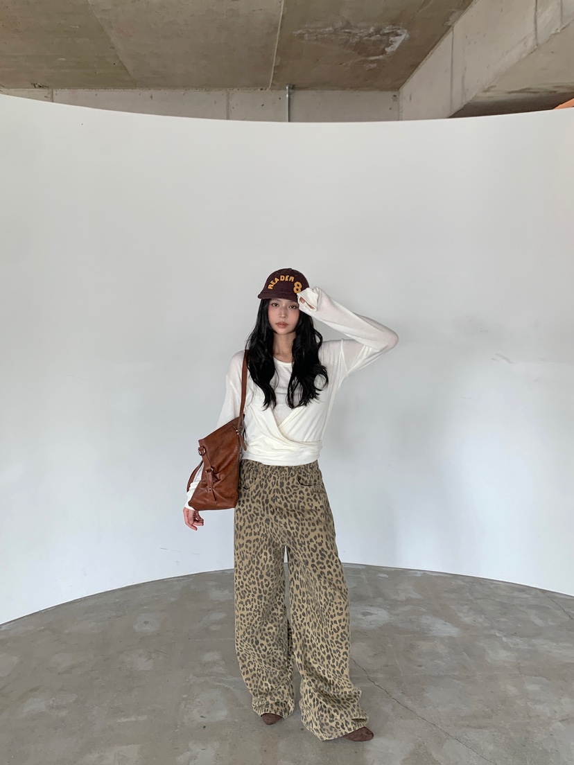 VERANDA韓國代購女士新款休閑真品人氣時尚推薦熱賣休閑褲VERANDA休閑褲