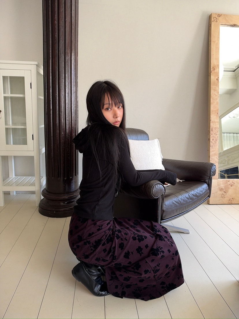 AWESOME SAUCE東大門實拍女士新品休閑推薦熱賣人氣長袖T恤AWESOME SAUCE長袖T恤