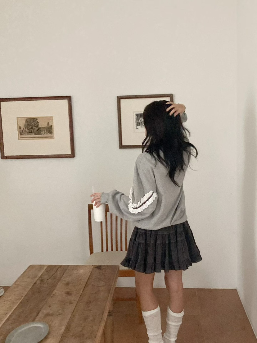 BE&amp;BE韓國代購女士新款時尚休閑熱賣衛衣天鵝絨珍珠BE&be衛衣