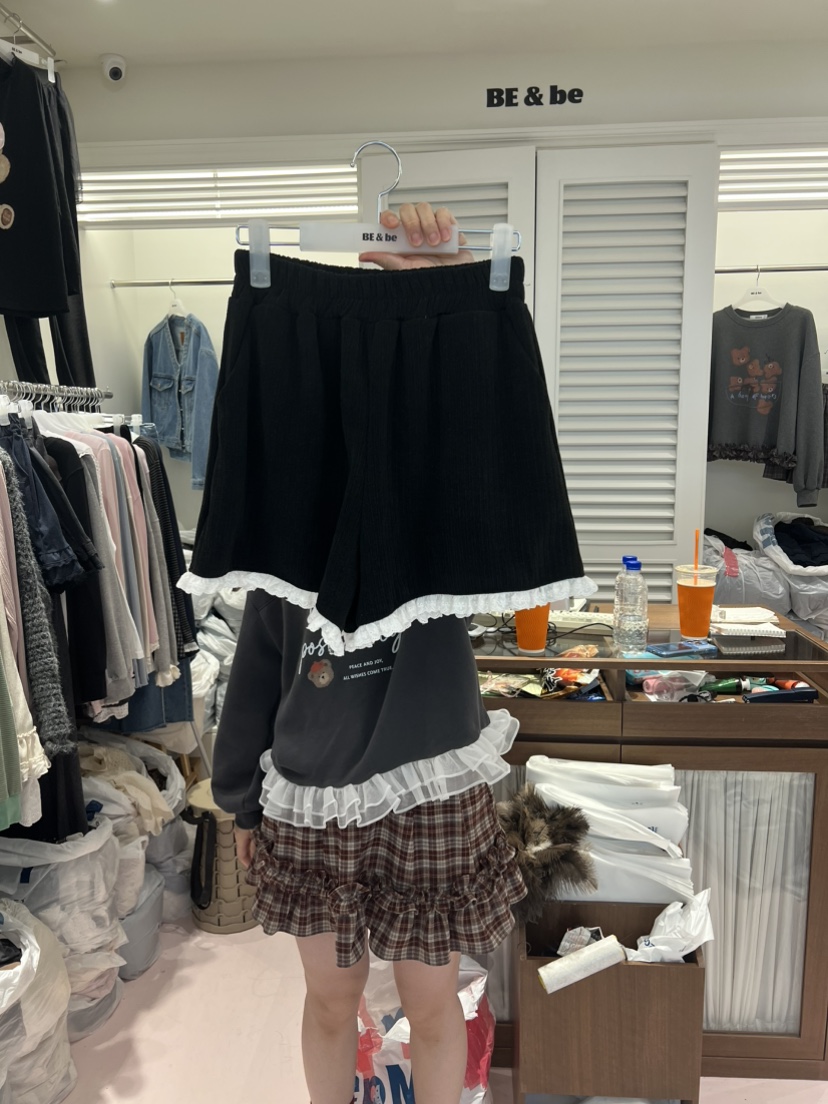 BE&amp;BE韓國直郵女裝新品人氣時尚熱賣休閑真品推薦短褲BE&be短褲圖色3