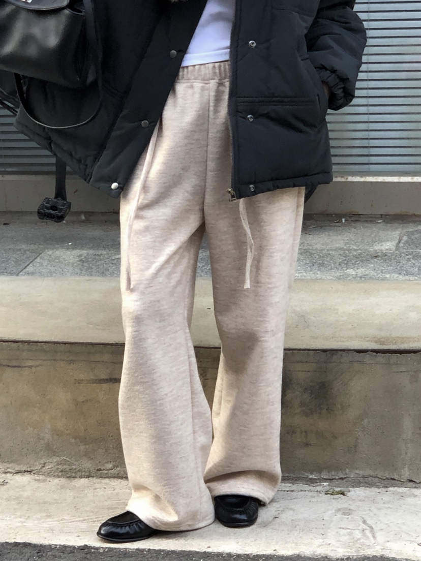 ONDO-P韓國直郵女裝新品推薦時尚人氣休閑褲含腰繩加絨腰帶ONDO-P休閑褲