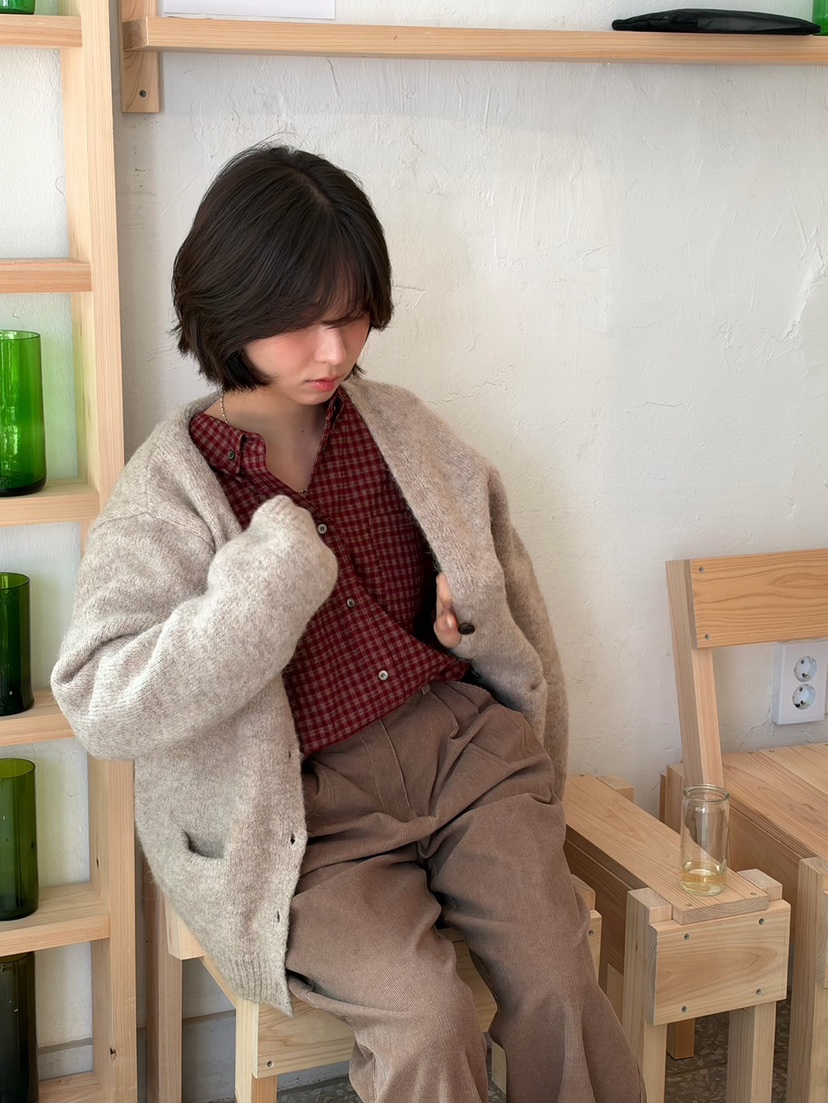 ERUME韓國代購女裝新品推薦時尚休閑真品人氣熱賣襯衫蕾絲衫ERUME襯衫/蕾絲衫