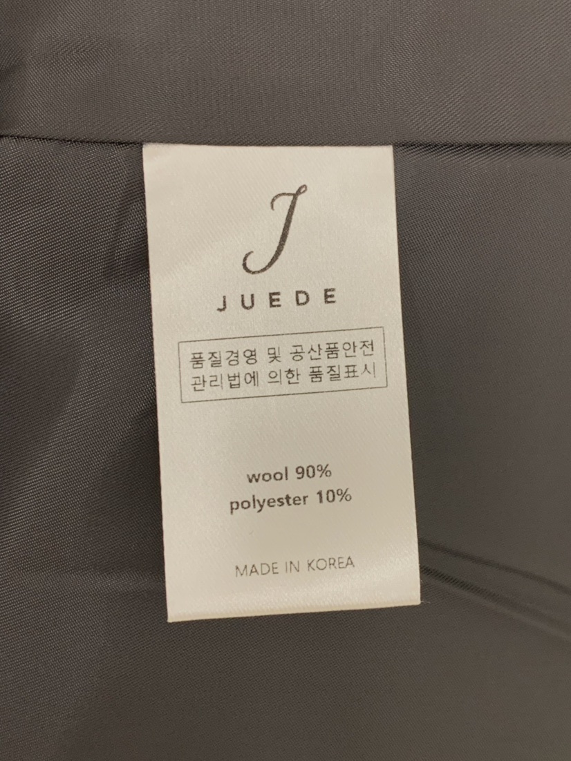 JUEDE東大門直郵女裝新品推薦短款大衣含腰帶JUEDE短款大衣