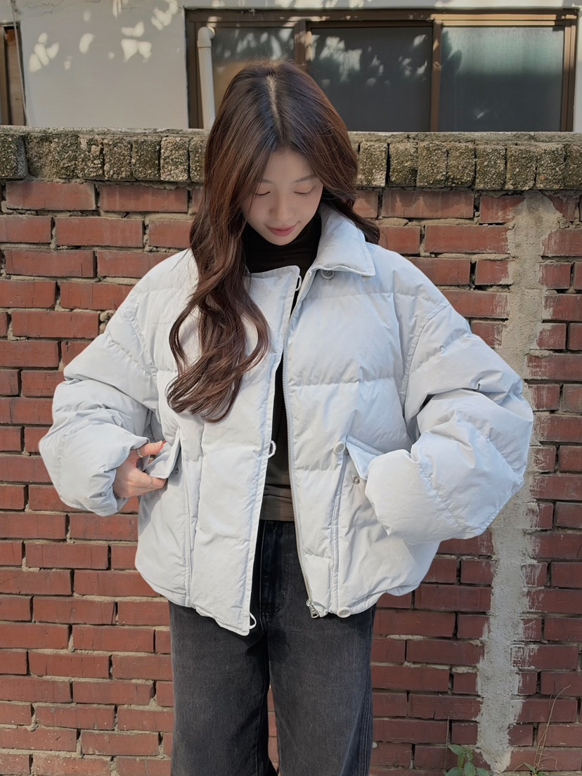 ERUME東大門代購女裝新品時尚休閑熱賣真品推薦人氣短款棉服ERUME短款棉服