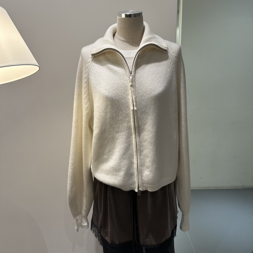 ANDMORE BUTTON韓國直郵女裝新品休閑時尚推薦熱賣毛衣拉鏈ANDMORE BUTTON毛衣圖色2