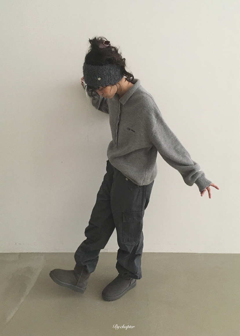 BY CHAPTER韓國代購女裝新款休閑時尚熱賣真品休閑褲工裝褲BY Chapter休閑褲