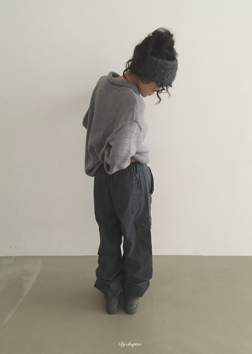 BY CHAPTER韓國代購女裝新款休閑時尚熱賣真品休閑褲工裝褲BY Chapter休閑褲