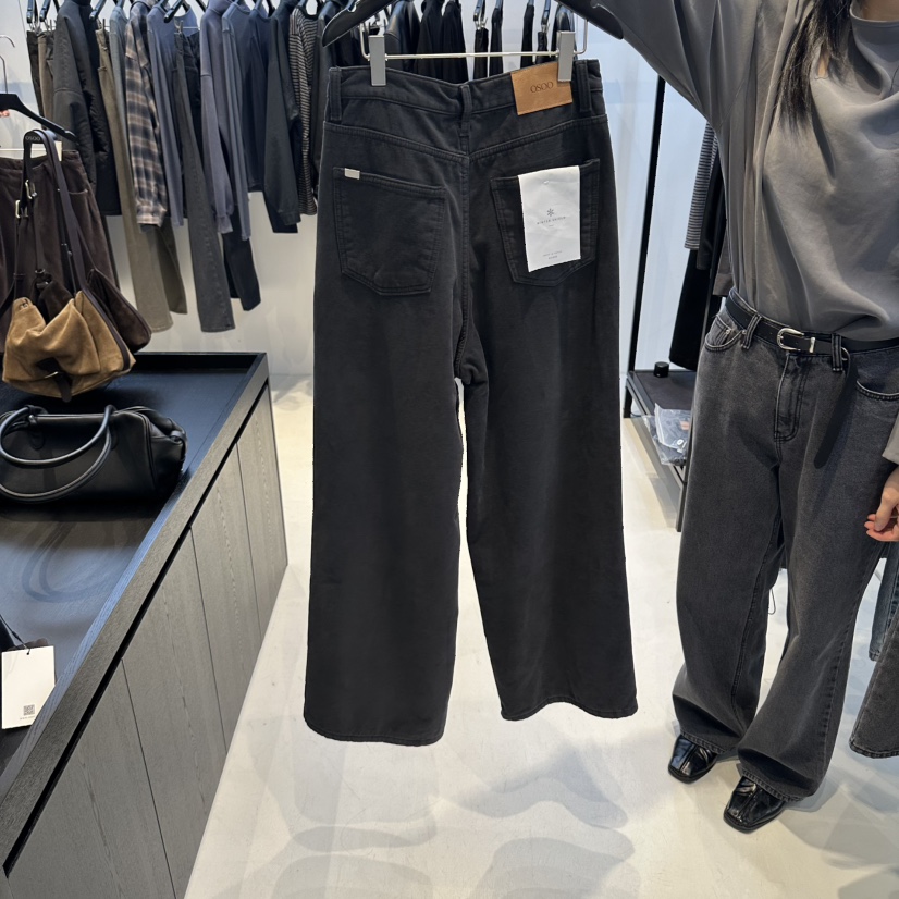 OSOO東大門代購女士新品真品時尚休閑熱賣推薦人氣休閑褲絨OSOO休閑褲