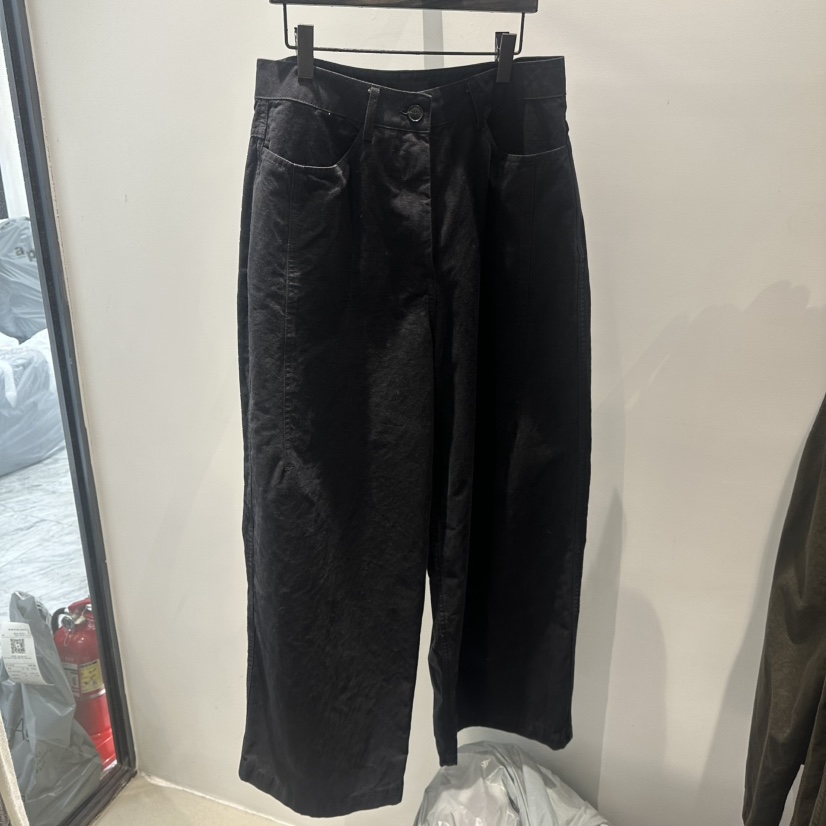 JANE BIRKIN東大門直郵女裝新品推薦真品熱賣人氣休閑褲JANE BIRKIN設計師品牌休閑褲圖色2黑色