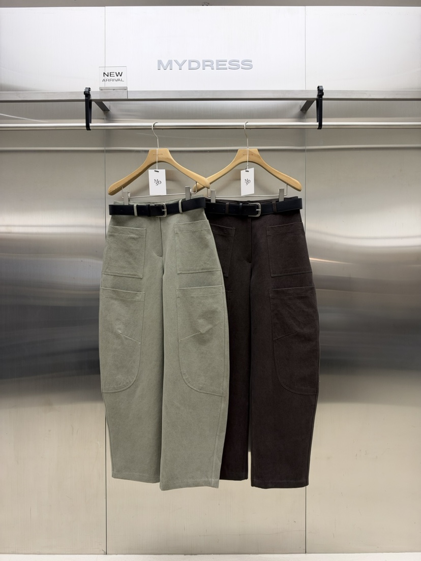 MYDRESS東大門直郵女士新款時尚人氣推薦休閑休閑褲不含腰帶MYDRESS休閑褲