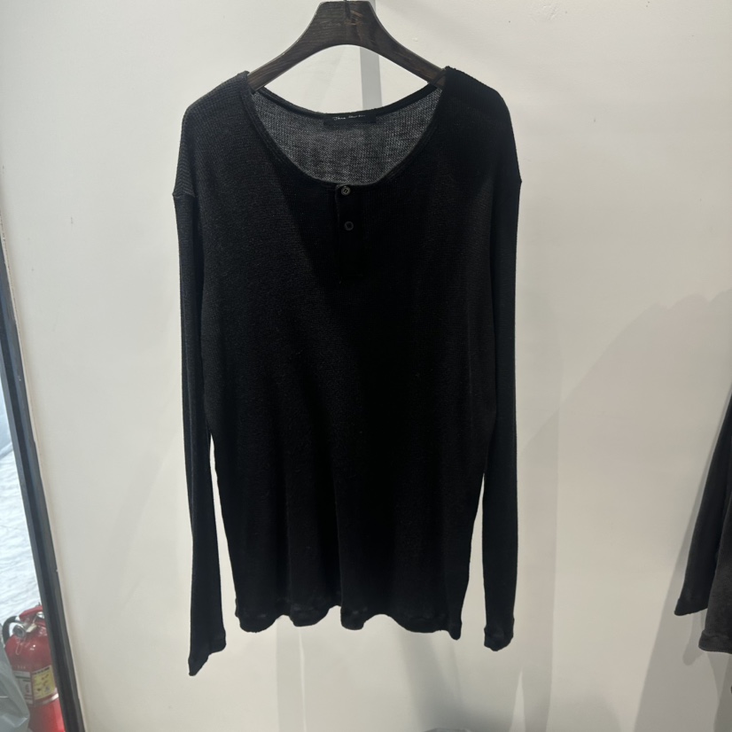 JANE BIRKIN東大門代購女士新款真品人氣熱賣推薦長袖T恤JANE BIRKIN設計師品牌長袖T恤圖色2黑色