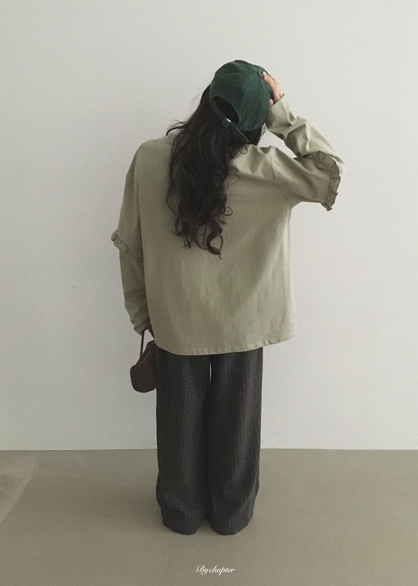 BY CHAPTER東大門實拍女士新款時尚休閑熱賣真品長袖T恤BY Chapter長袖T恤