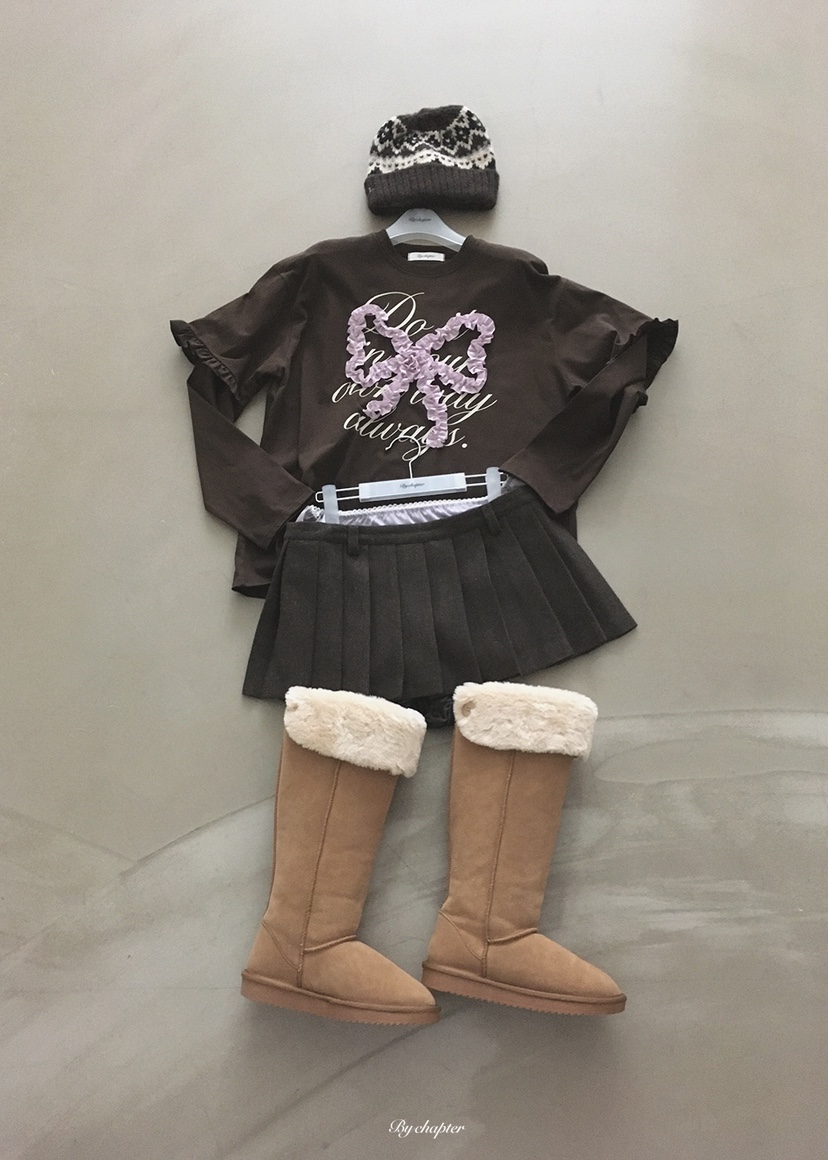 BY CHAPTER東大門實拍女士新款時尚休閑熱賣真品長袖T恤BY Chapter長袖T恤