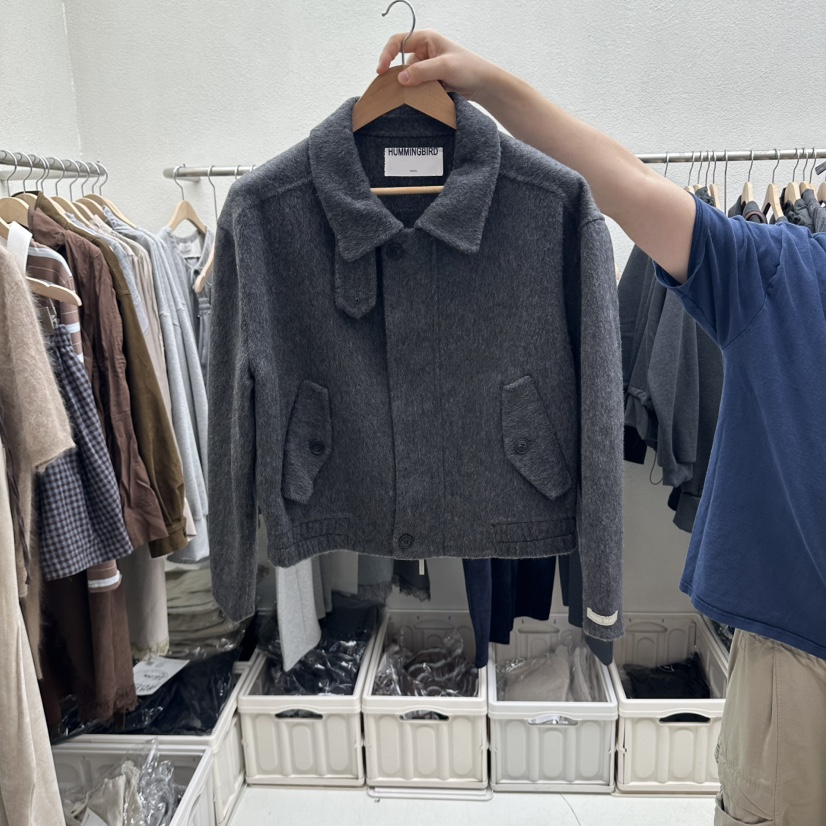 HUMMING BIRD東大門代購女裝新品熱賣人氣真品推薦短款大衣HUMMING BIRD短款大衣圖色3