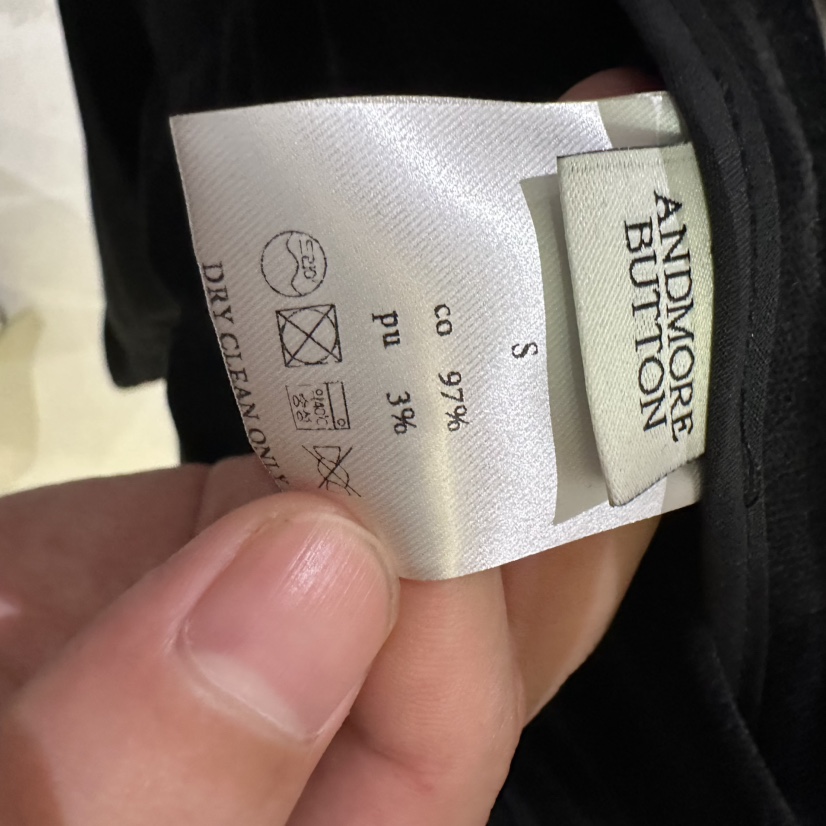 ANDMORE BUTTON東大門代購女士新款休閑人氣短褲天鵝絨氨綸ANDMORE BUTTON短褲