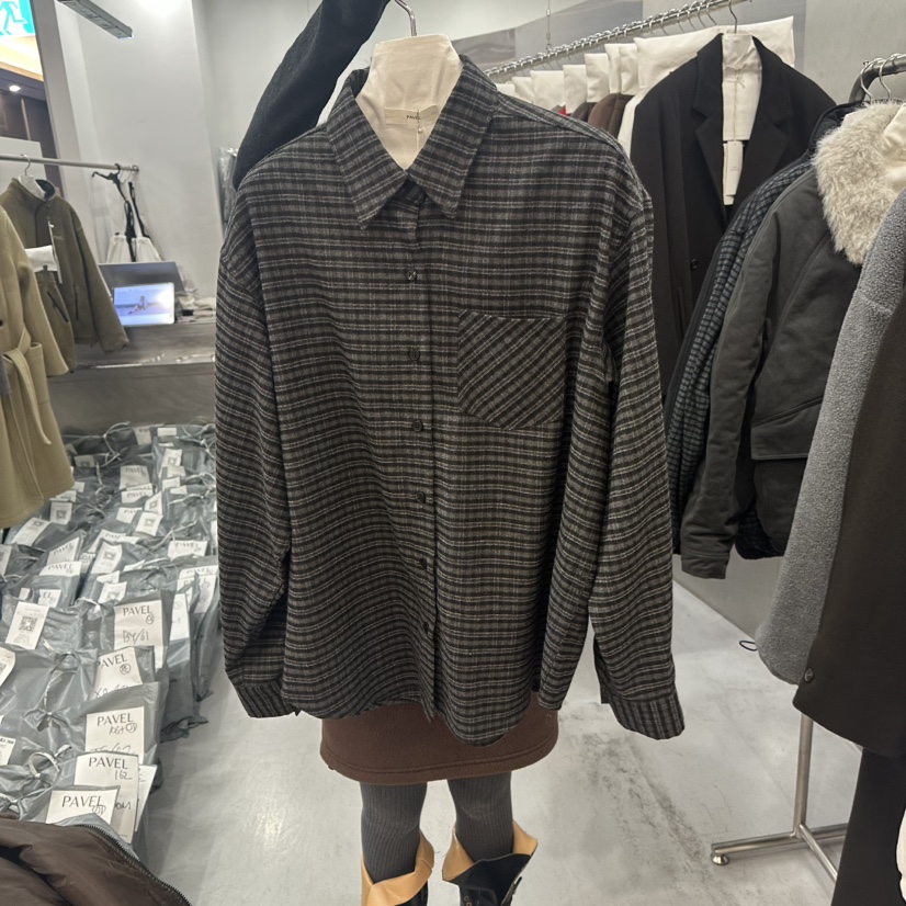 PAVEL東大門直郵女裝新品人氣時尚推薦熱賣真品襯衫蕾絲衫PAVEL襯衫/蕾絲衫圖色2黑色