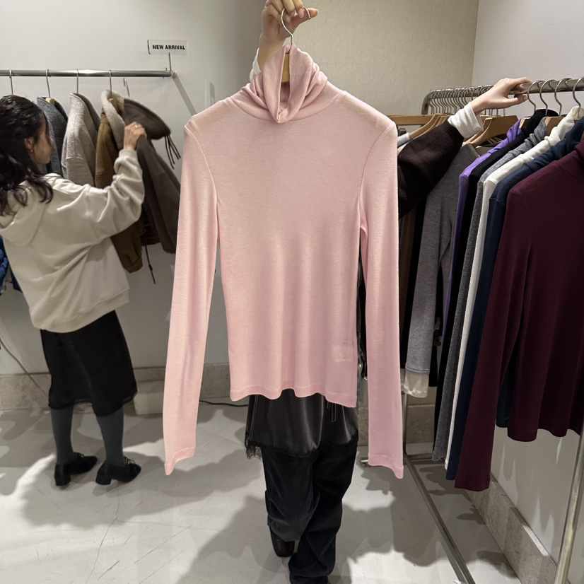 ANDMORE BUTTON東大門代購女士新品推薦時尚人氣長袖T恤ANDMORE BUTTON長袖T恤圖色6