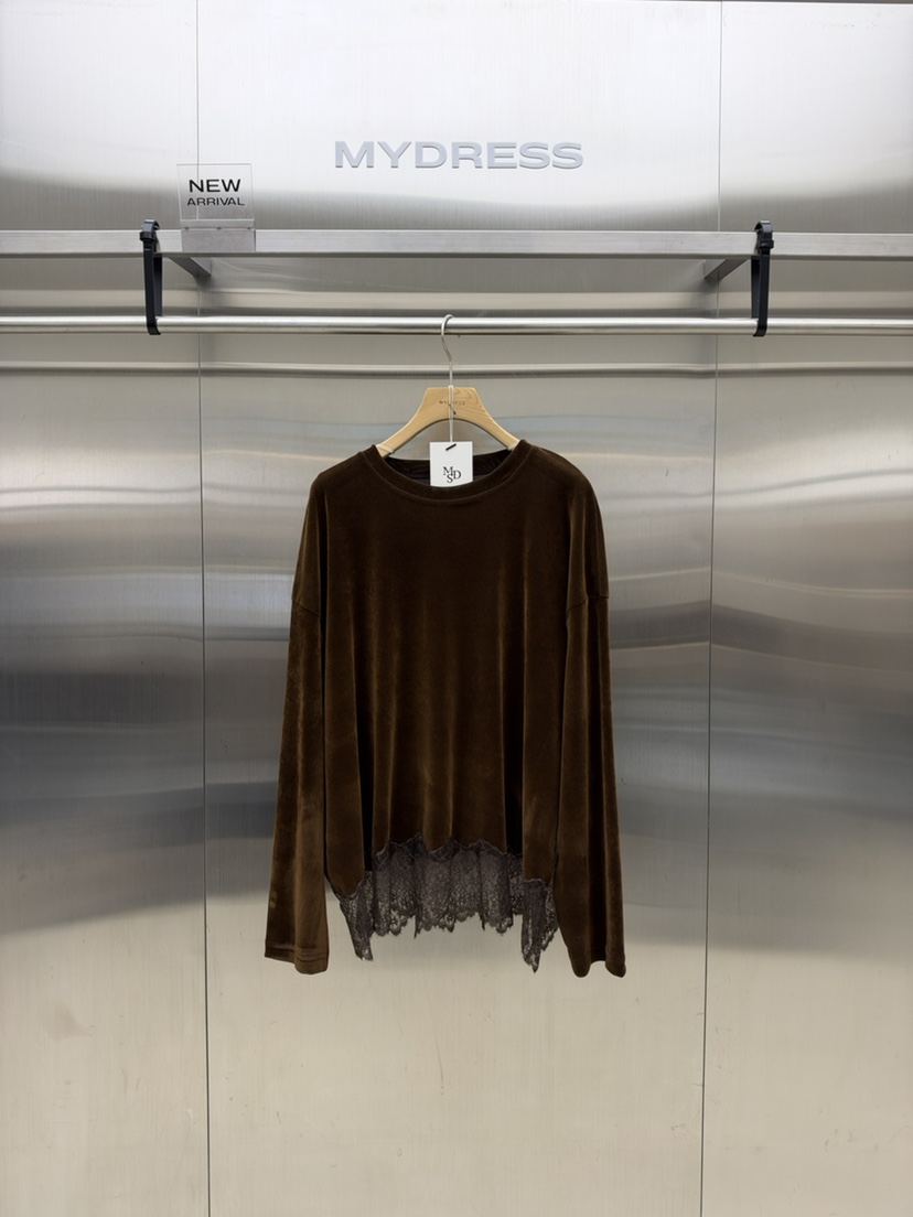 MYDRESS韓國代購女裝新款休閑時尚真品熱賣人氣推薦長袖T恤MYDRESS長袖T恤圖色2
