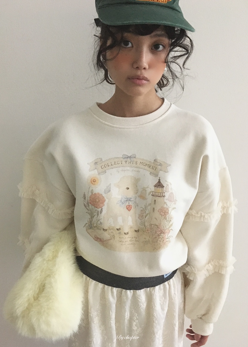 BY CHAPTER韓國代購女士新品熱賣推薦真品時尚休閑人氣衛衣BY Chapter衛衣