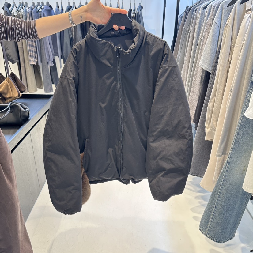 OSOO東大門實拍女士新品推薦休閑人氣短款羽絨服兩面穿鴨OSOO短款羽絨服圖色1