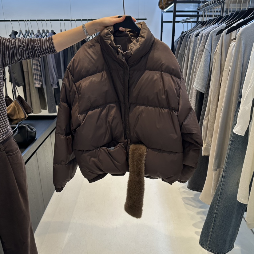 OSOO東大門實拍女士新品推薦休閑人氣短款羽絨服兩面穿鴨OSOO短款羽絨服圖色2