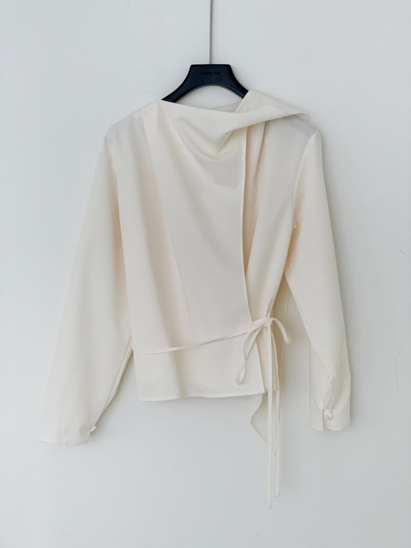 GALERIE NUIT東大門代購女士新款人氣時尚襯衫蕾絲衫圍巾GALERIE NUIT襯衫/蕾絲衫圖色2