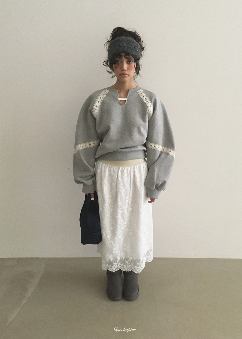 BY CHAPTER東大門實拍女裝新款休閑真品熱賣衛衣加絨蕾絲BY Chapter衛衣