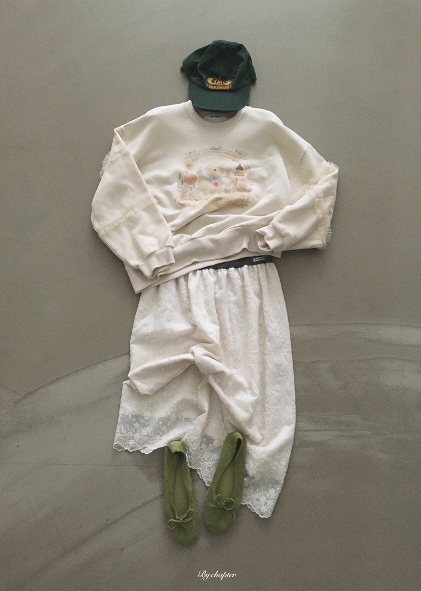 BY CHAPTER東大門代購女士新品真品休閑推薦熱賣長裙蕾絲BY Chapter長裙