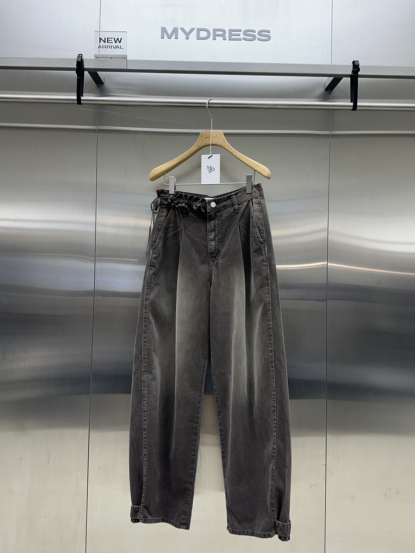 MYDRESS東大門直郵女士新品休閑時尚人氣推薦熱賣休閑褲羅紋MYDRESS休閑褲圖色2